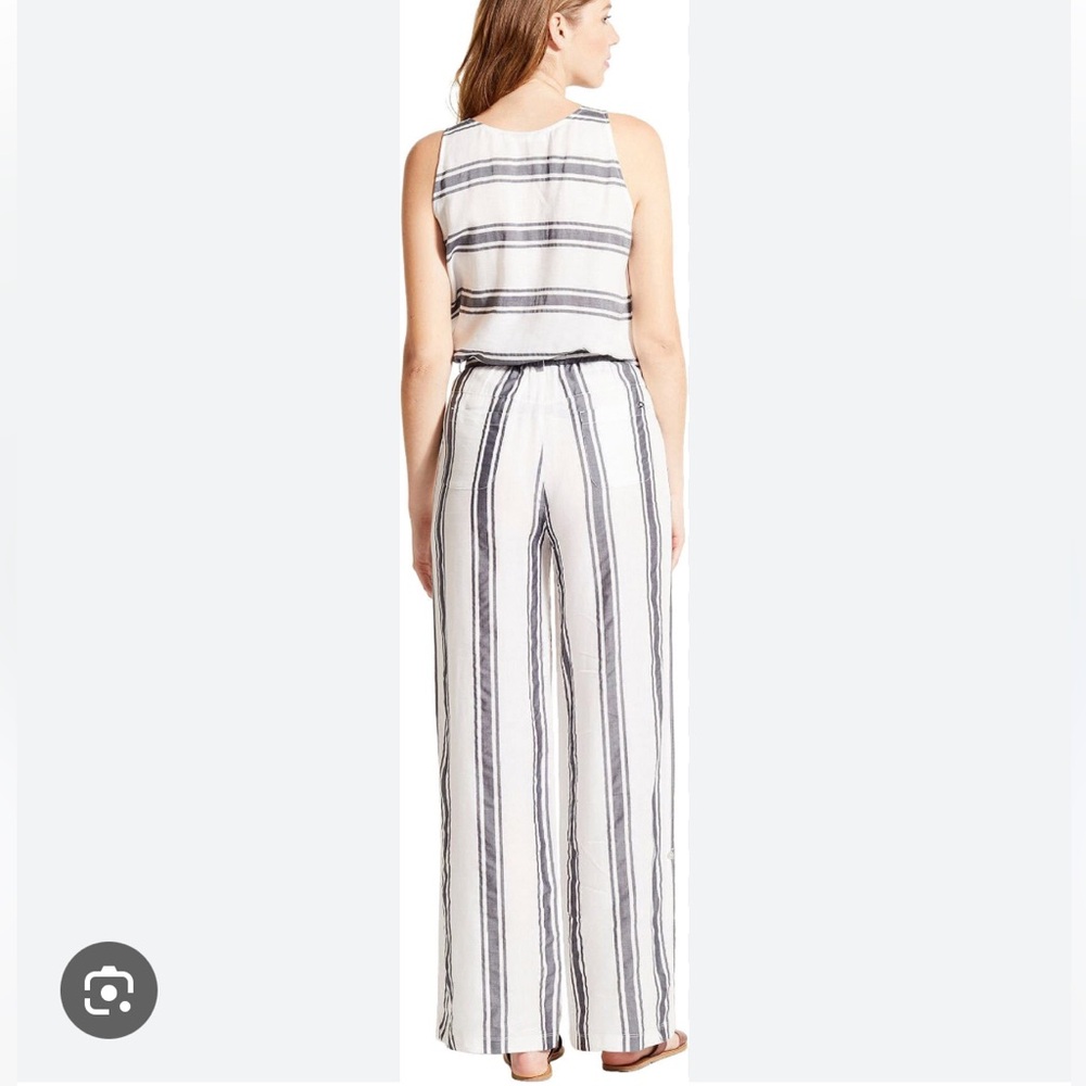 FIG Striped Wide-Leg Trouser